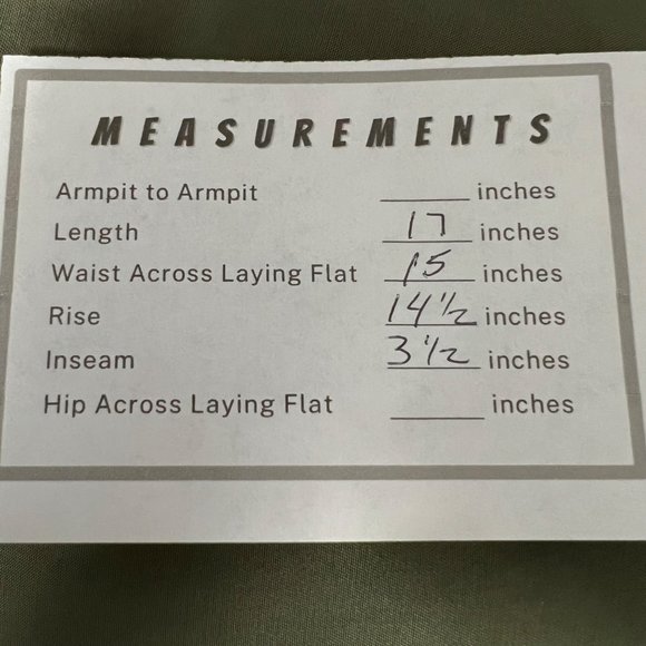 Elizabeth and James Carey Womens Paper Bag High Waist Shorts Olive Green size 10 - Picture 14 of 14